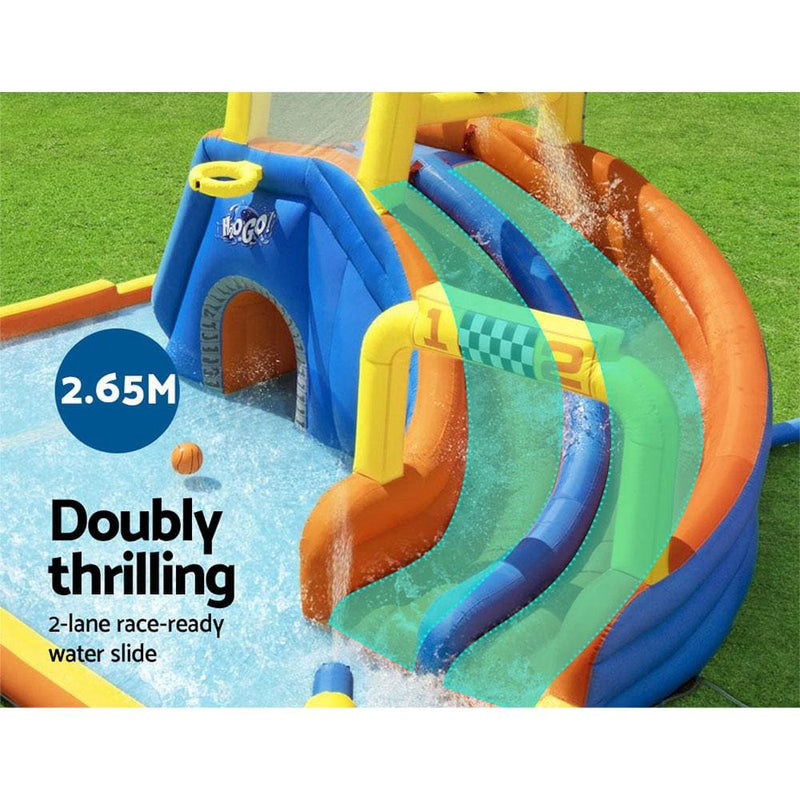 Bestway Inflatable Water Slide Jumping Castle Double Slides 