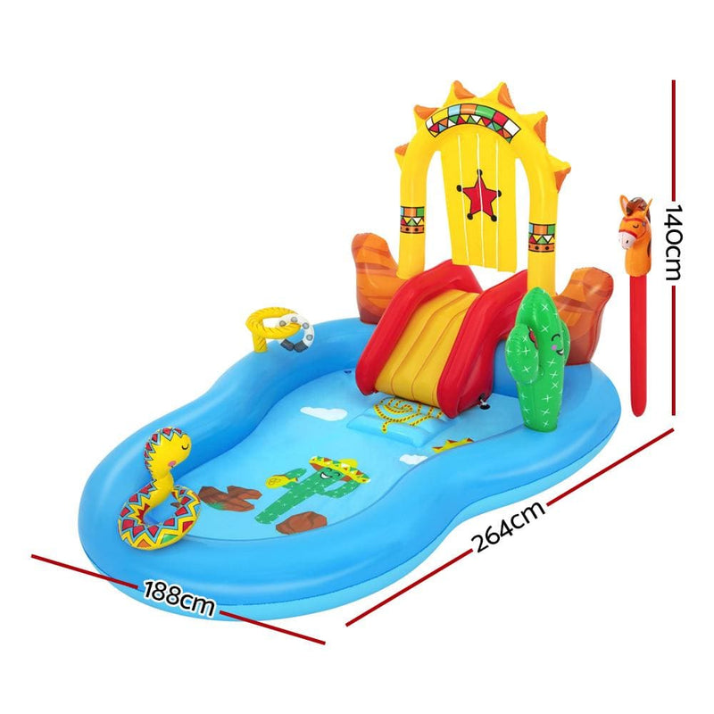 Bestway Swimming Pool Above Ground Inflatable Kids Play Wild