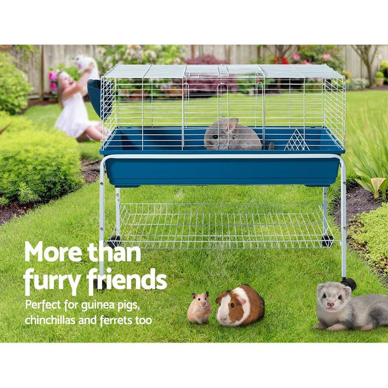 i.Pet 100cm Rabbit Bunny Guinea Pig Home - Pet Care > Coops 