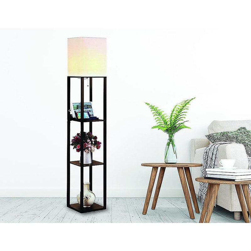 Shelf Floor Lamp - Shade Diffused Light Source with Open-Box
