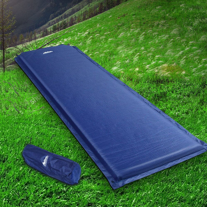 Weisshorn Self Inflating Mattress - Blue - Outdoor > Camping