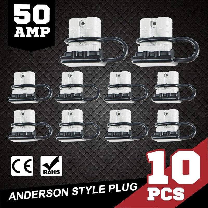 10X 50 AMP Anderson Power Plug Dust Cap Cover Battery Caravn