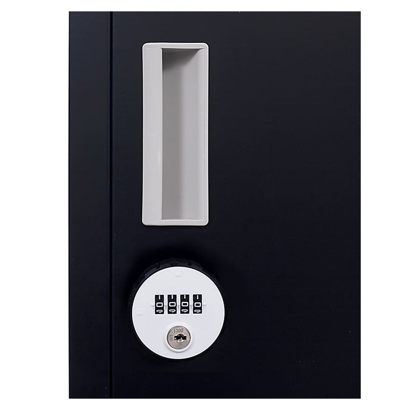 12-Door Locker for Office Gym Shed School Home Storage - 