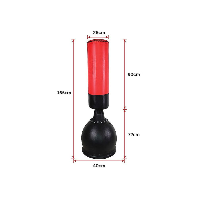 165CM Boxing Punching Bag Free Standing - Sports & Fitness >