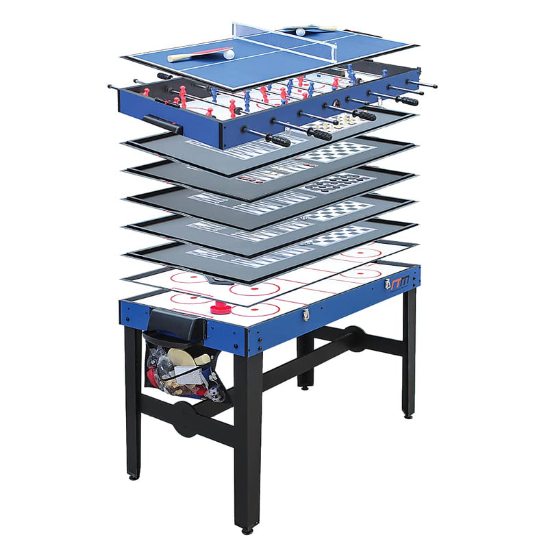 4FT 12-in-1 Combo Games Tables Foosball Soccer Basketball 