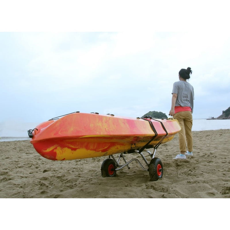 Aluminium Kayak Canoe Trolley Cart - Outdoor > Boating