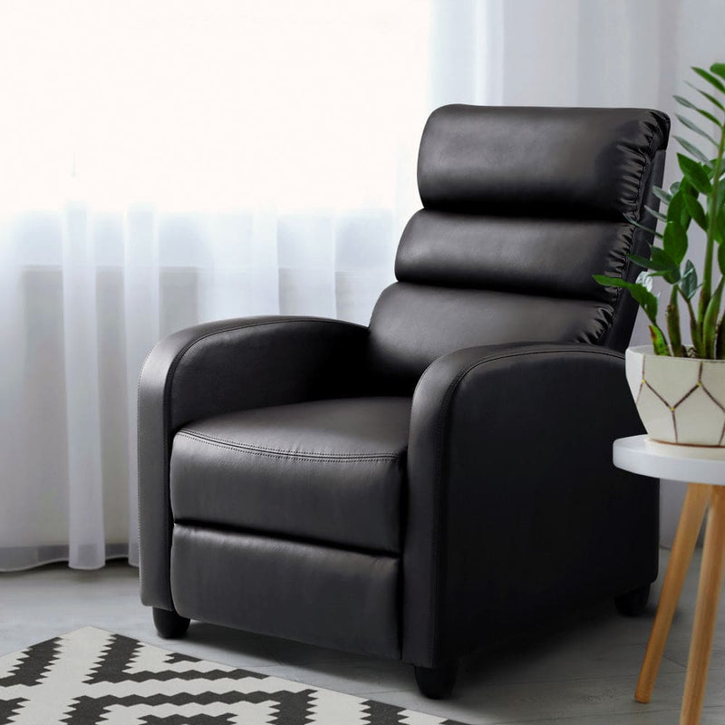 Artiss Luxury Recliner Chair Chairs Lounge Armchair Sofa 