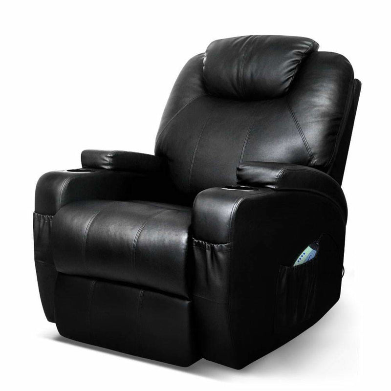 Artiss Recliner Chair Electric Massage Chairs Heated Lounge 