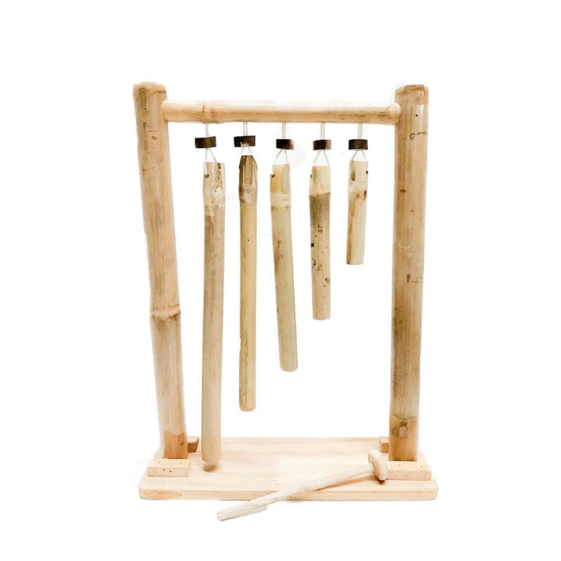 Bamboo Hanging Xylophone - Baby & Kids > Toys