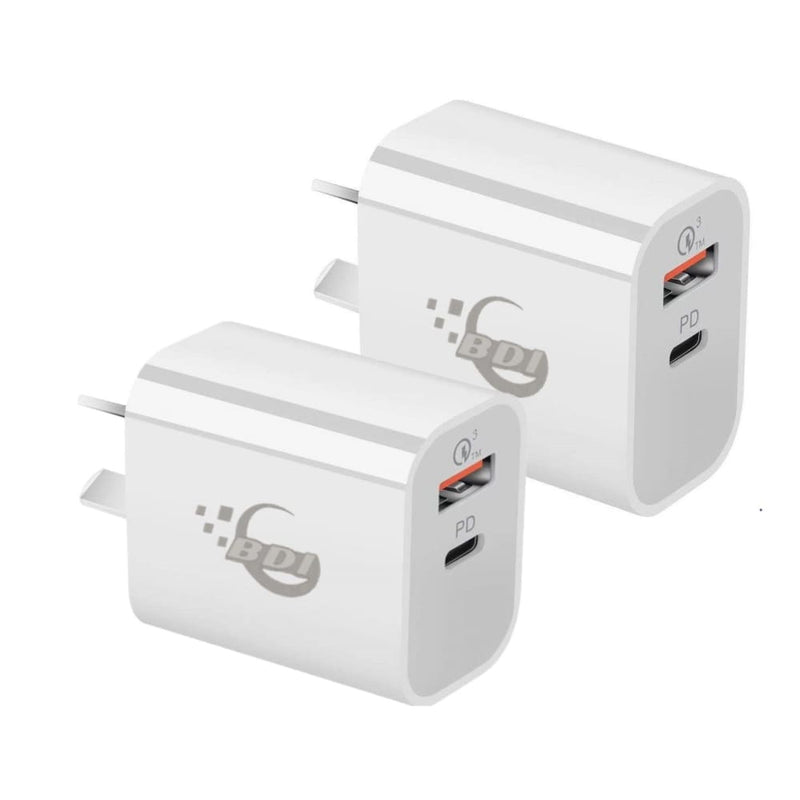 BDI 18W PD Quick Charger AU plug with USB and Type C Port 