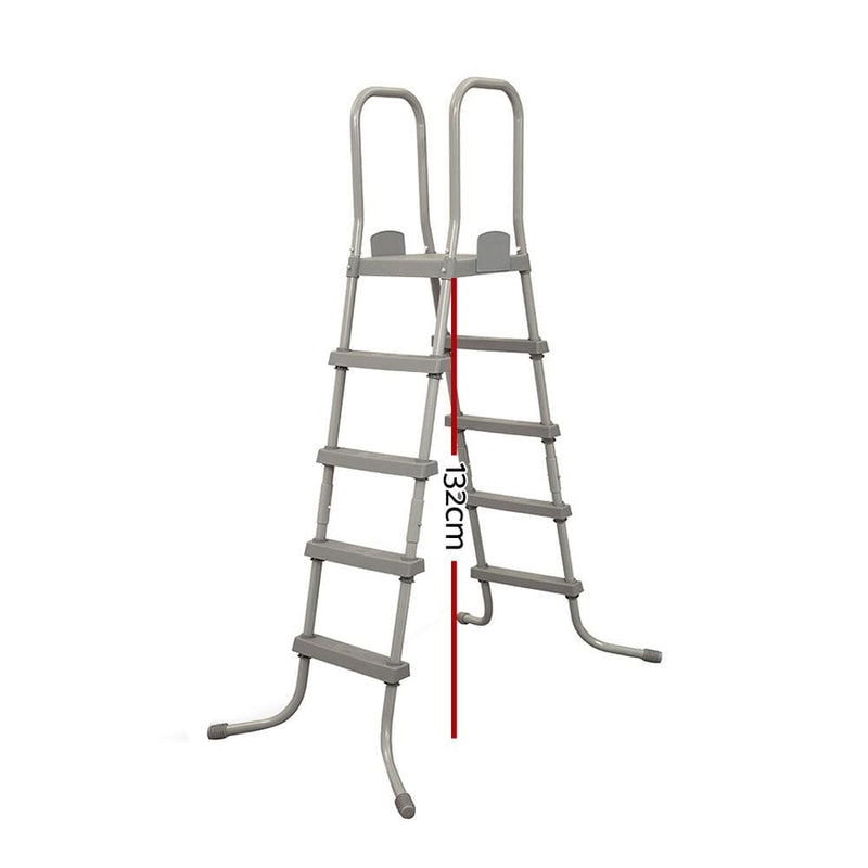 Bestway Above Ground Pool Ladder with Removable Steps - Home