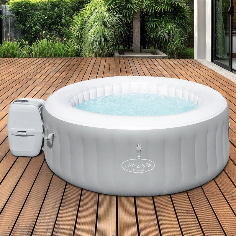 Bestway Inflatable Spa Pool Massage Portable Hot Tub Lay-Z 