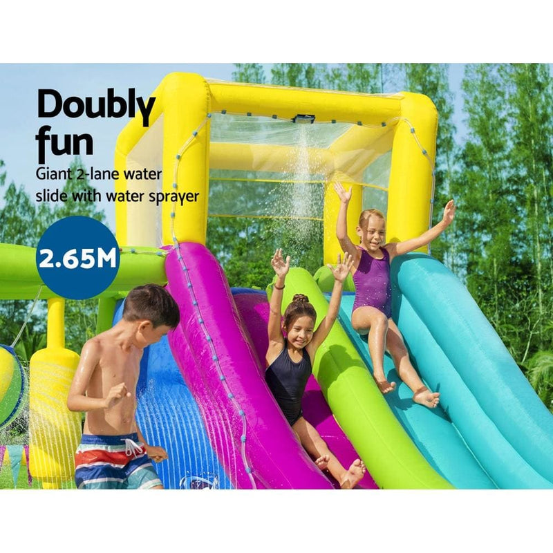 Bestway Inflatable Water Pack Pool Slide Castle Playground 
