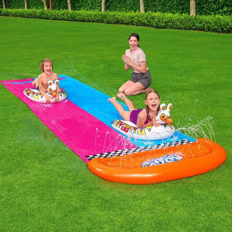 Bestway Inflatable Water Slip And Slide 4.88m Kids Rider 