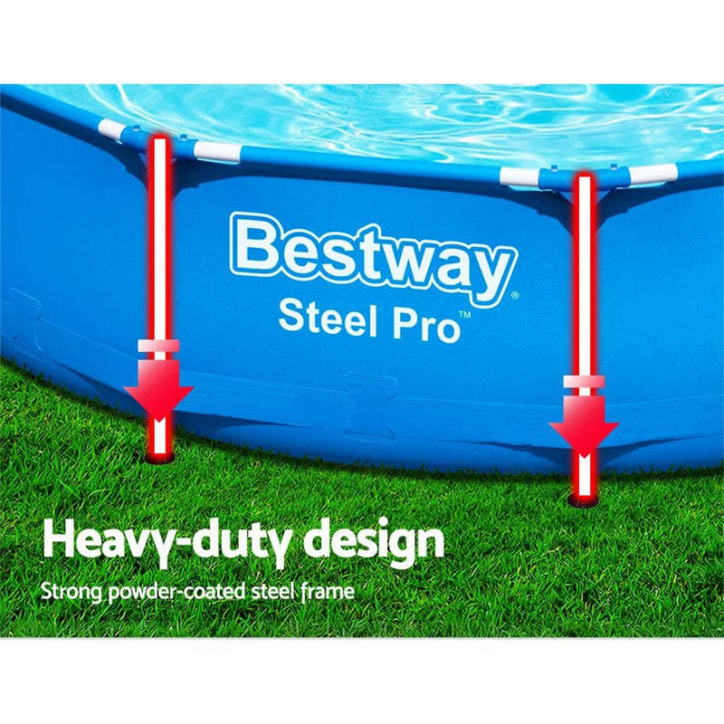 Bestway Swimming Pool Above Ground Filter Pump Steel Pro™ 