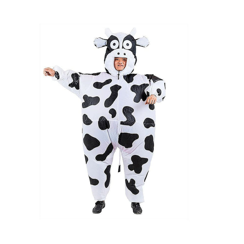 Cow Fancy Dress Fan Inflatable Costume Suit - Occasions > 