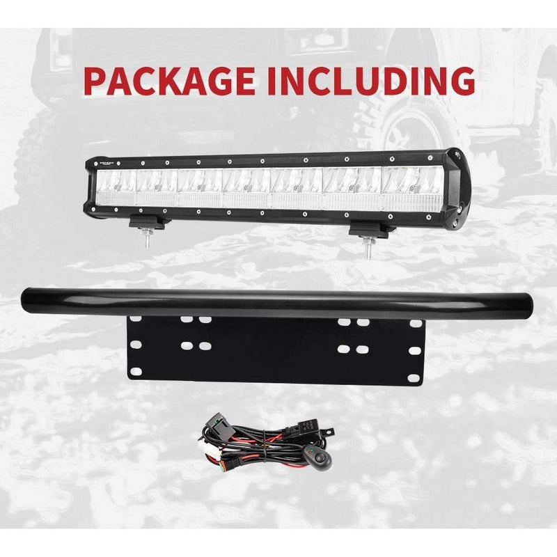 DEFEND INDUST 20inch Cree LED Light Bar Combo Beam Driving 