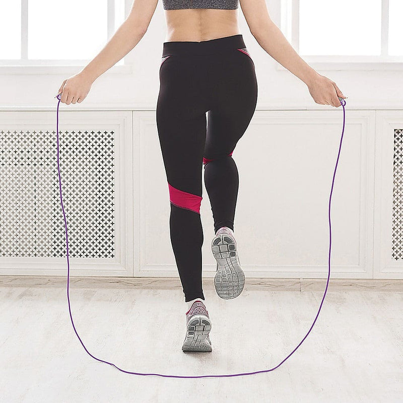 Digital LCD Skipping Jumping Rope - Purple - Sports & 