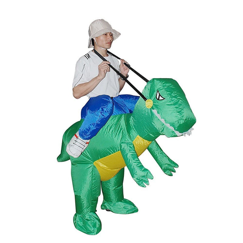 DINO Fancy Dress Inflatable Suit -Fan Operated Costume - 