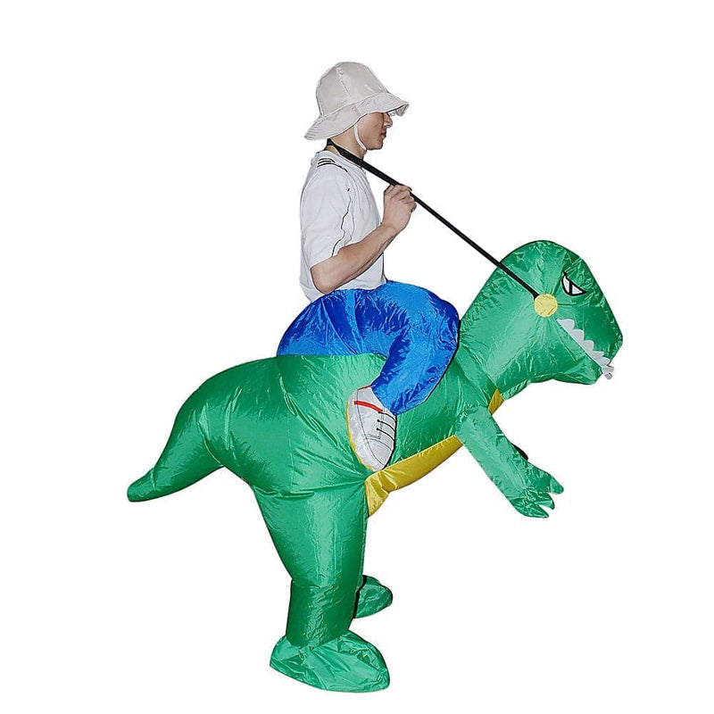 DINO Fancy Dress Inflatable Suit -Fan Operated Costume - 