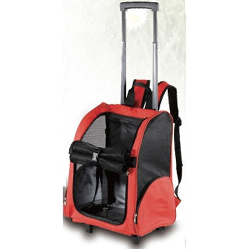 Dog Pet Safety Transport Carrier Backpack Trolley - Pet Care