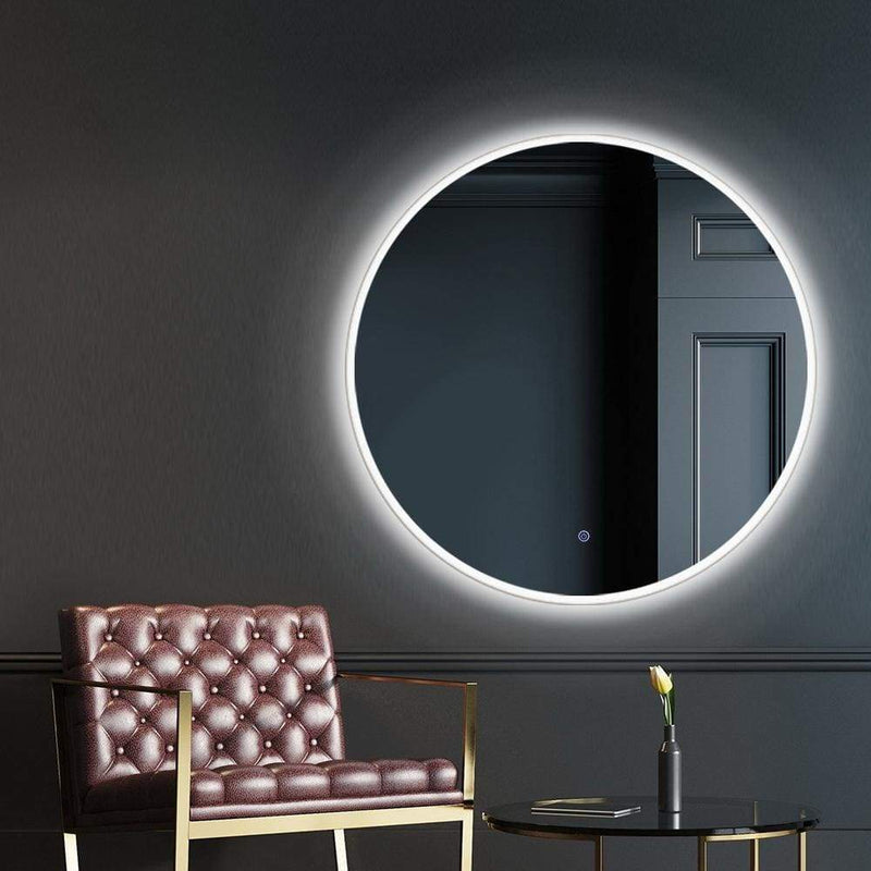 Embellir 70CM LED Wall Mirror With Light Bathroom Decor 