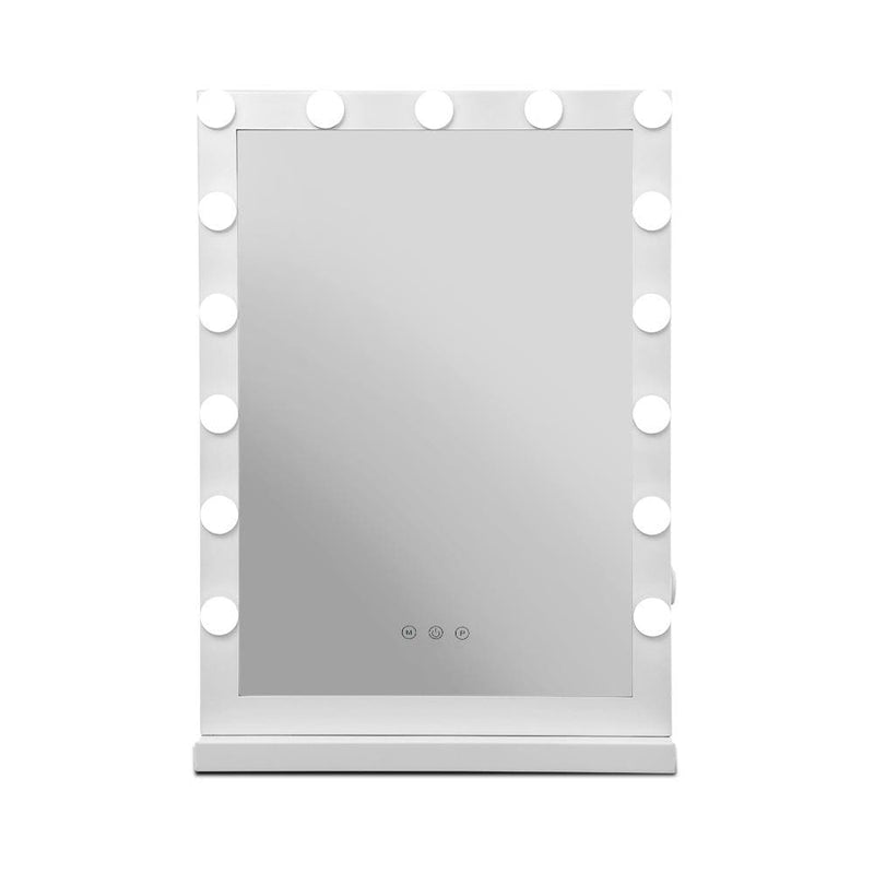 Embellir Hollywood Makeup Mirror With Light 15 LED Bulbs 