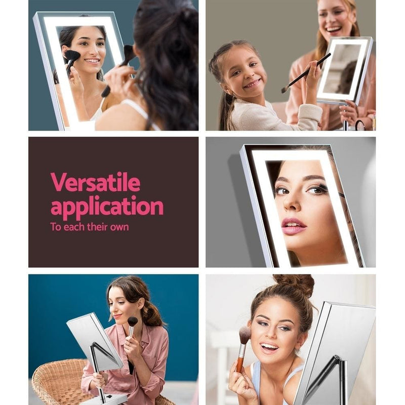 Embellir Makeup Mirror With Light Standing Dressing Mirror 