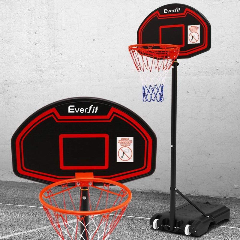 Everfit 2.1M Adjustable Portable Basketball Stand Hoop 