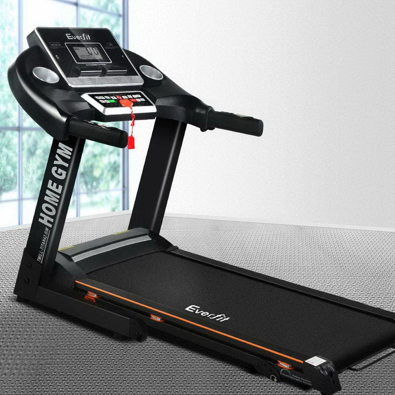 Everfit Electric Treadmill 420mm 18kmh Home Gym Exercise 
