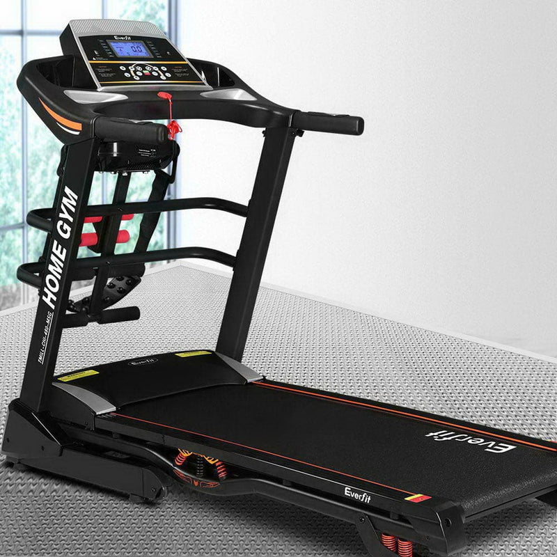 Everfit Electric Treadmill 480mm 18kmh 3.5HP Auto Incline 