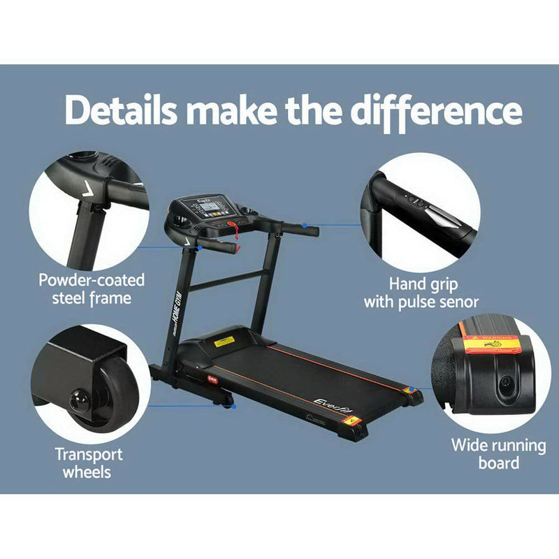 Everfit Electric Treadmill MIG41 40cm Running Home Gym 