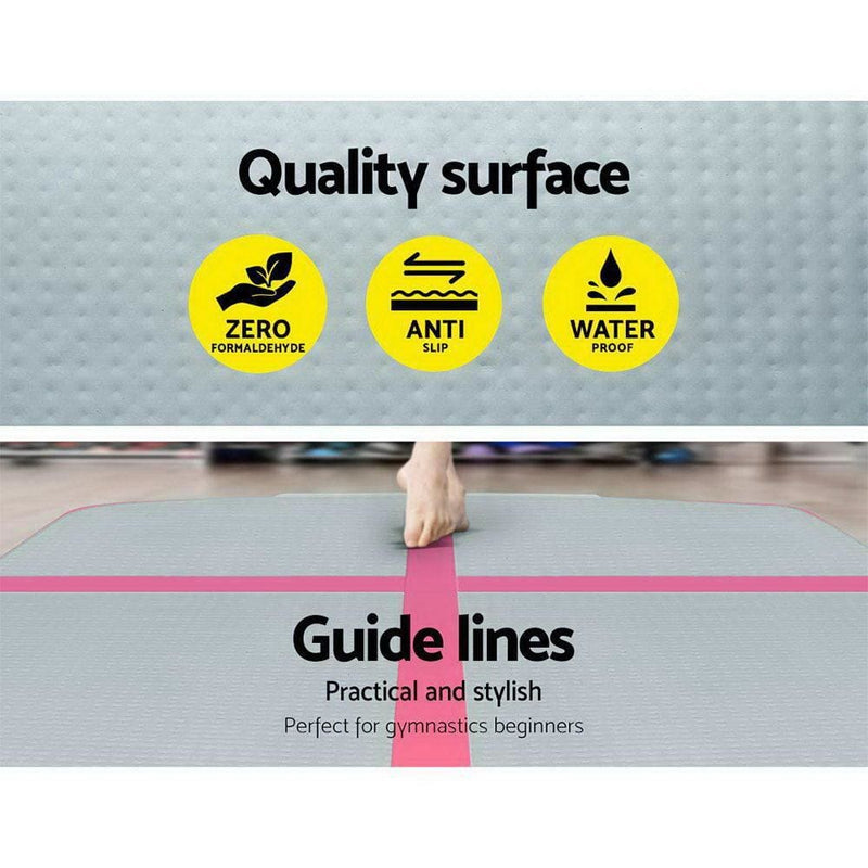 Everfit GoFun 3X1M Inflatable Air Track Mat with Pump 