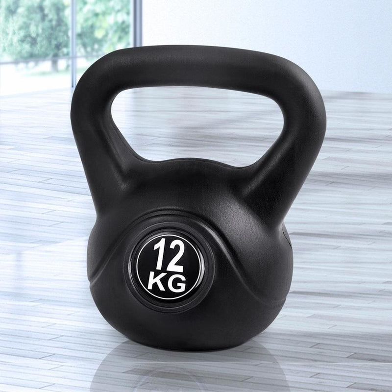 Everfit Kettlebells Fitness Exercise Kit 12kg - Sports & 