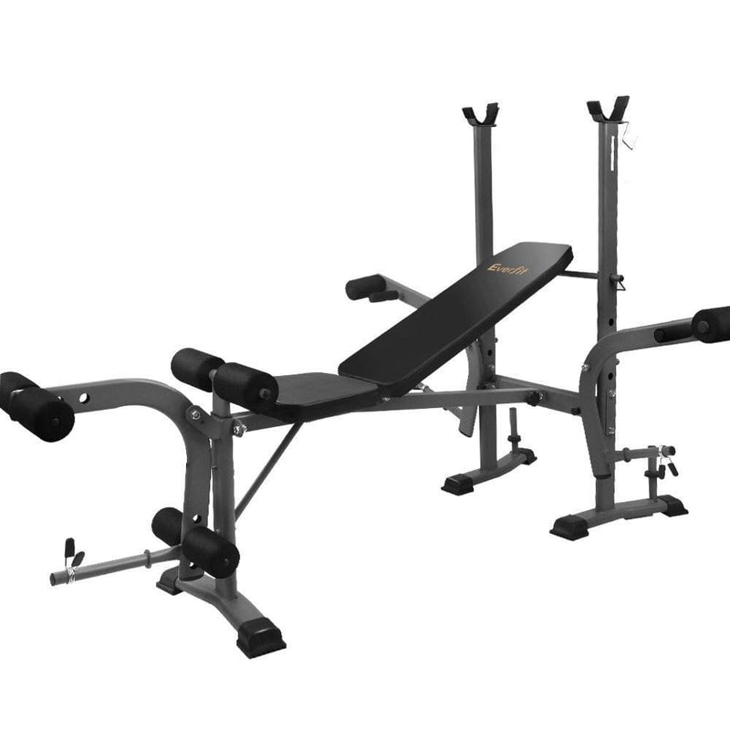 Everfit Multi Station Weight Bench Press Fitness Weights 