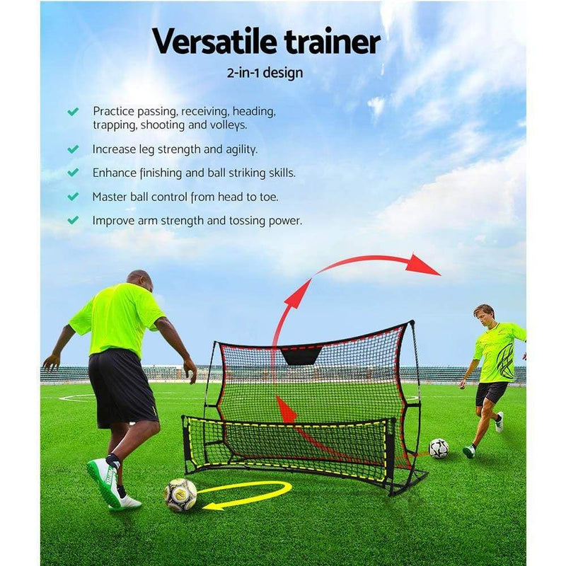 Everfit Portable Soccer Rebounder Net Volley Training 