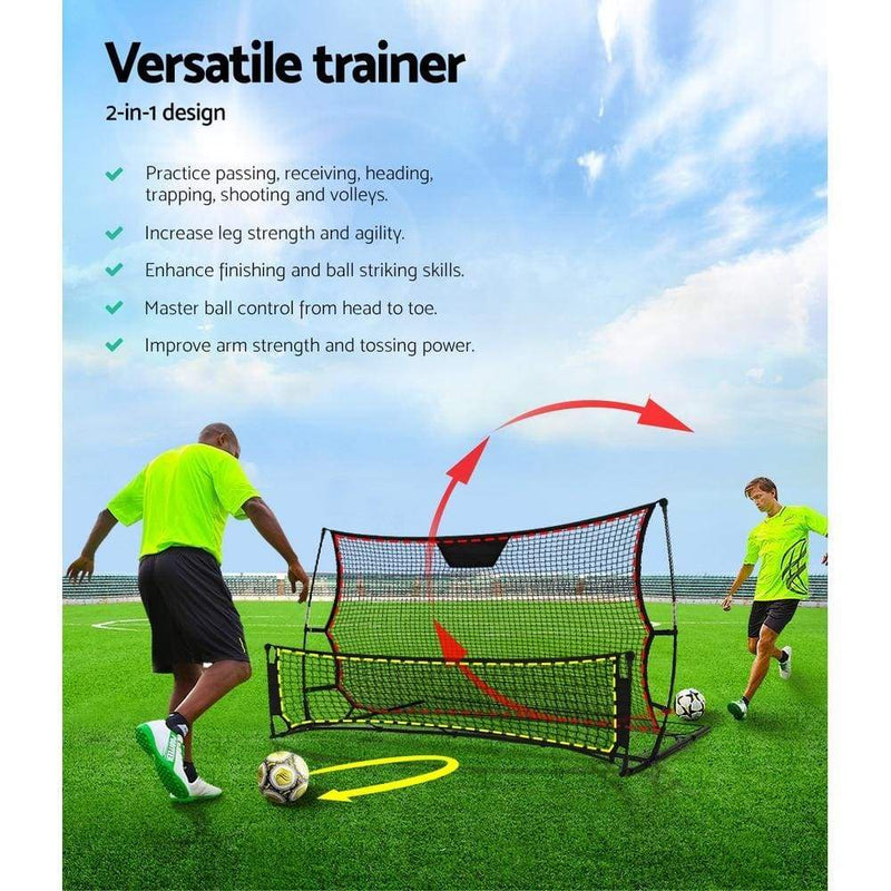 Everfit Portable Soccer Rebounder Net Volley Training 