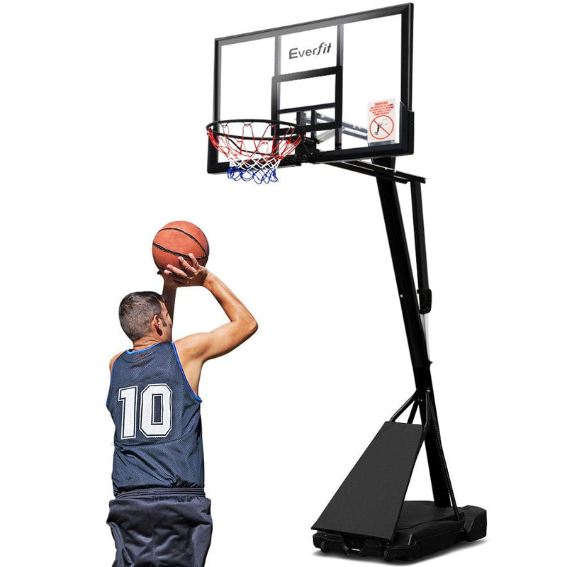 Everfit Pro Portable Basketball Stand System Ring Hoop Net 