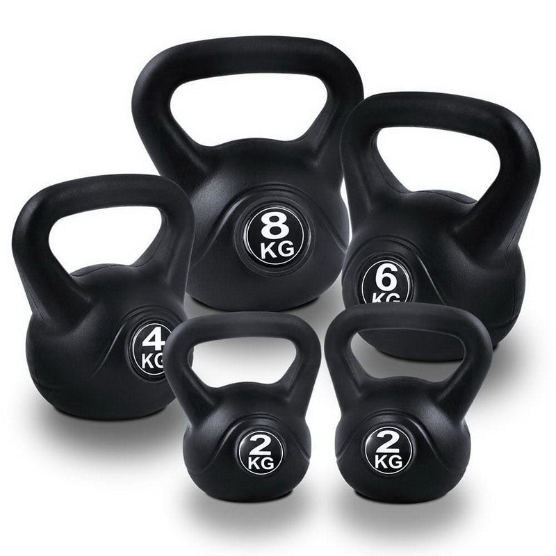 Everfit Set of 5 Kettle Bell Set - Sports & Fitness > 