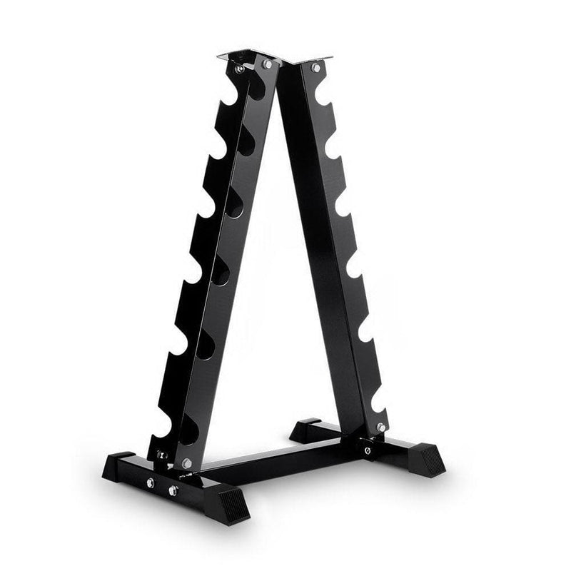 Everfit Vertical Dumbbell Storage Rack 6 Pairs - Sports & 