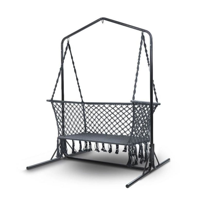 Gardeon Outdoor Swing Hammock Chair with Stand Frame 2 