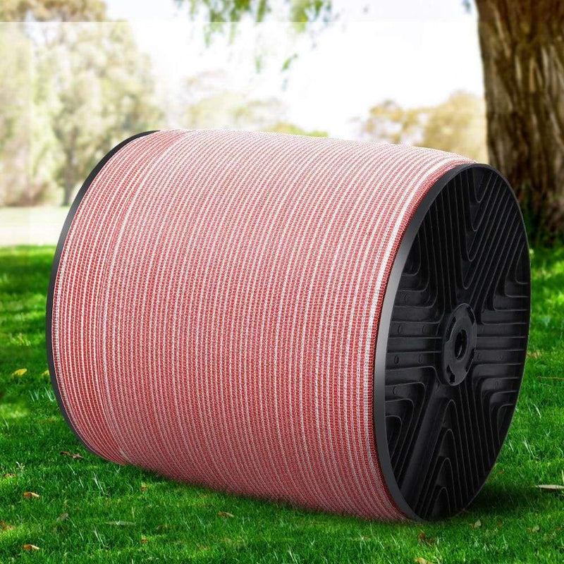 Giantz 2000M Electric Fence Wire Tape Poly Stainless Steel 