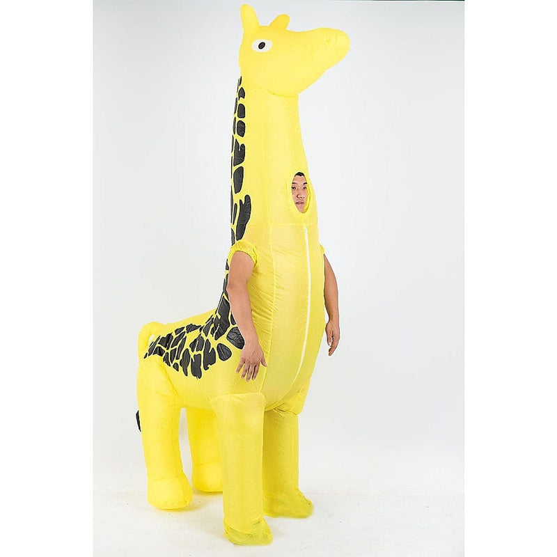 Giraffe Fancy Dress Fan Inflatable Costume Suit - Occasions 
