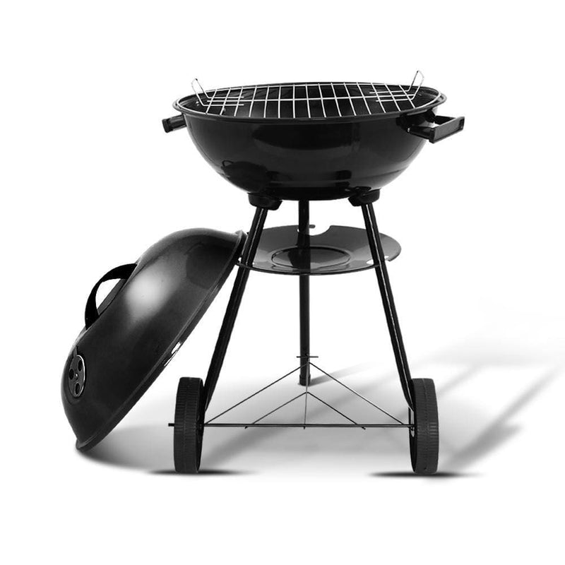 Grillz Charcoal BBQ Smoker Drill Outdoor Camping Patio 