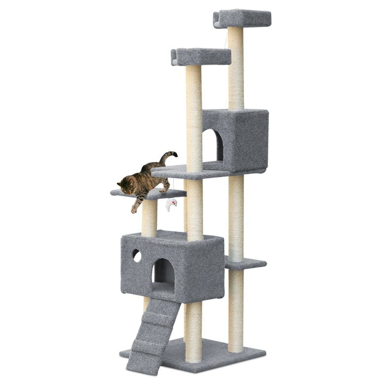i.Pet Cat Scratching Tree 170CM Scratcher Post Pole 