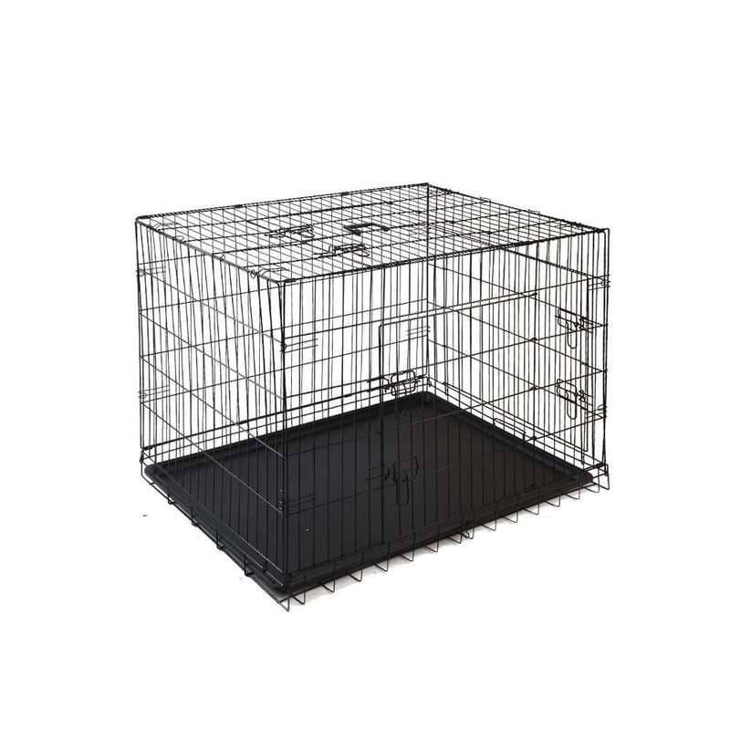 i.Pet 42inch Pet Cage - Black - Pet Care > Dog Supplies