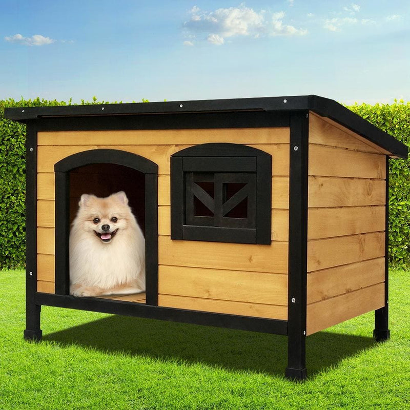 i.Pet Medium Wooden Pet Kennel - Pet Care > Dog Supplies