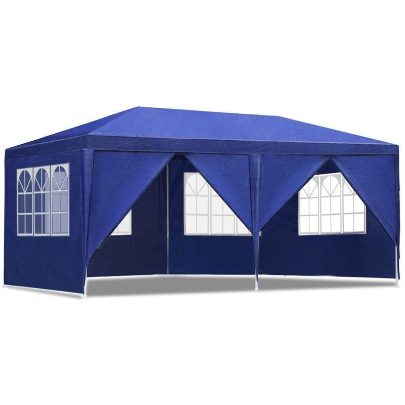 Instahut Gazebo 3x6m Outdoor Marquee side Wall Gazebos Tent 