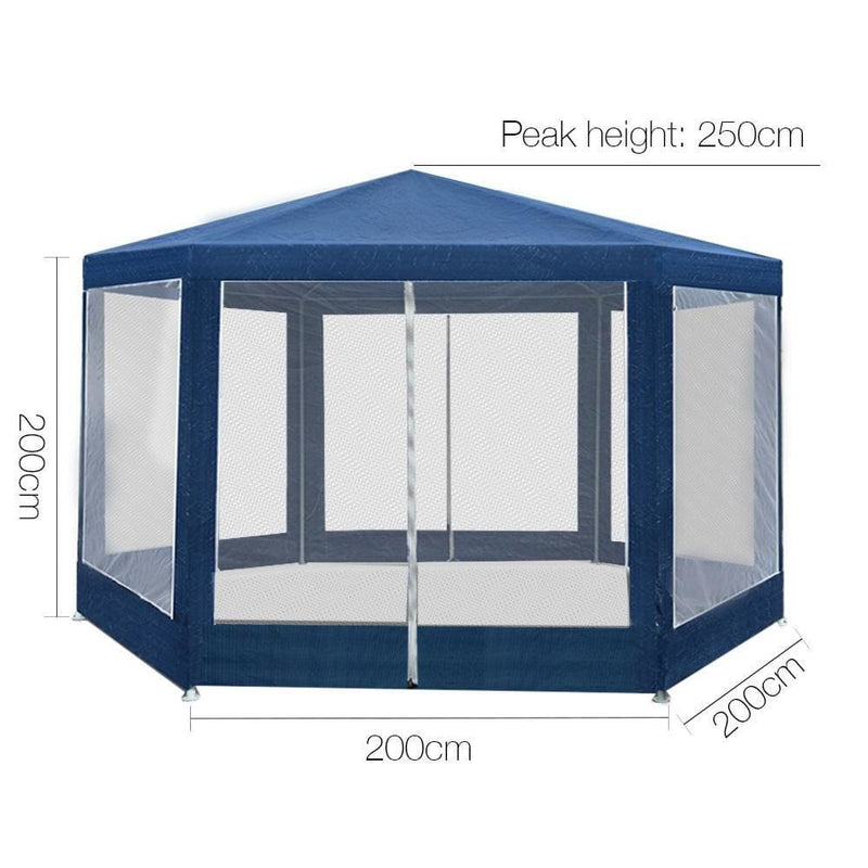Instahut Gazebo Wedding Party Marquee Tent Canopy Outdoor 