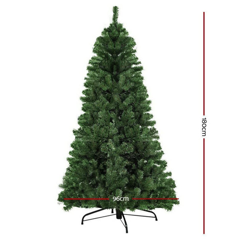 Jingle Jollys 1.8M 6FT Christmas Tree Xmas Decoration Home 
